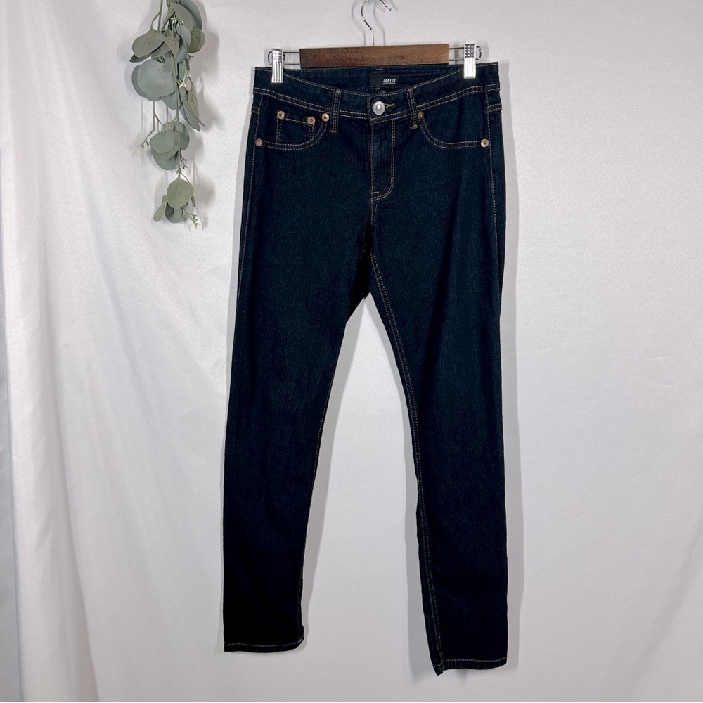 A.N.A. | Mid Rise Skinny Jeans Denim Dark Wash Women’s Size 6